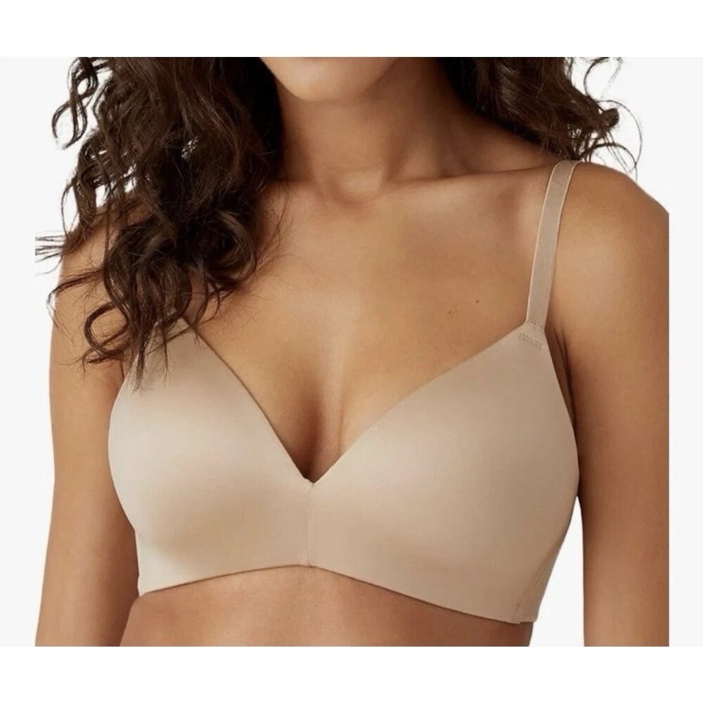 Wacoal b.tempt'd Future Foundation 956281 Beige Bra Sz 34C Wirefree Moulded NEW